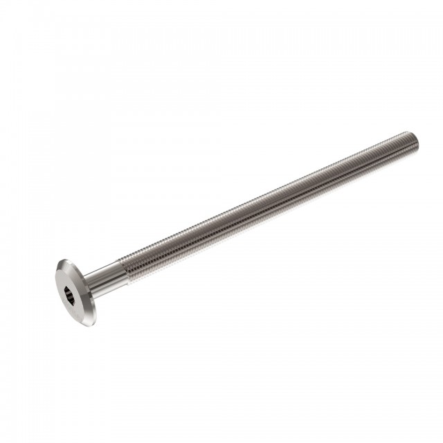 FLAT HEAD CONNECTION BOLT M6x90 / NICKEL